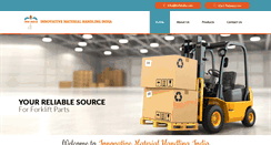 Desktop Screenshot of imhindia.com
